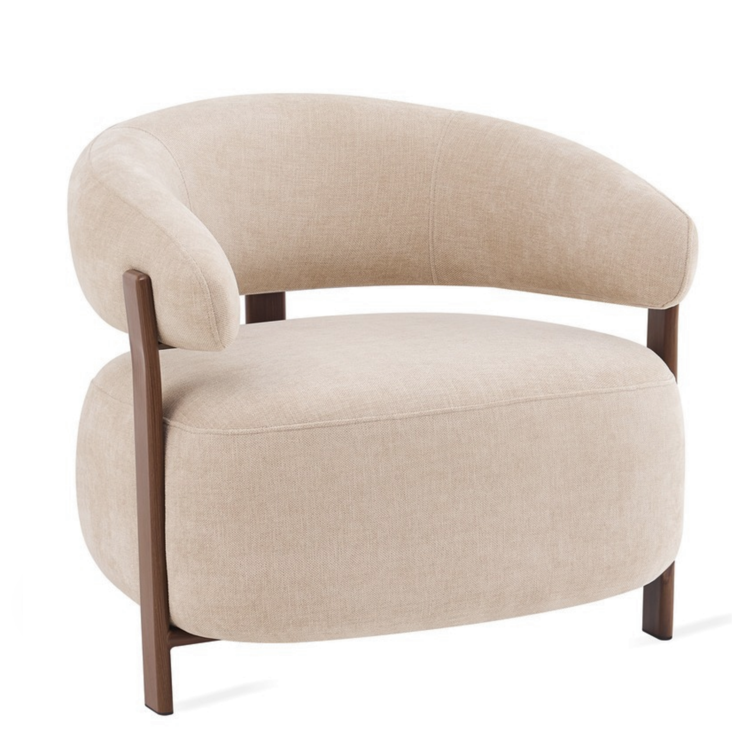 Fauteuil Rose - Beige