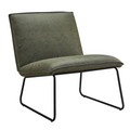 Fauteuil James - Microleder Groen