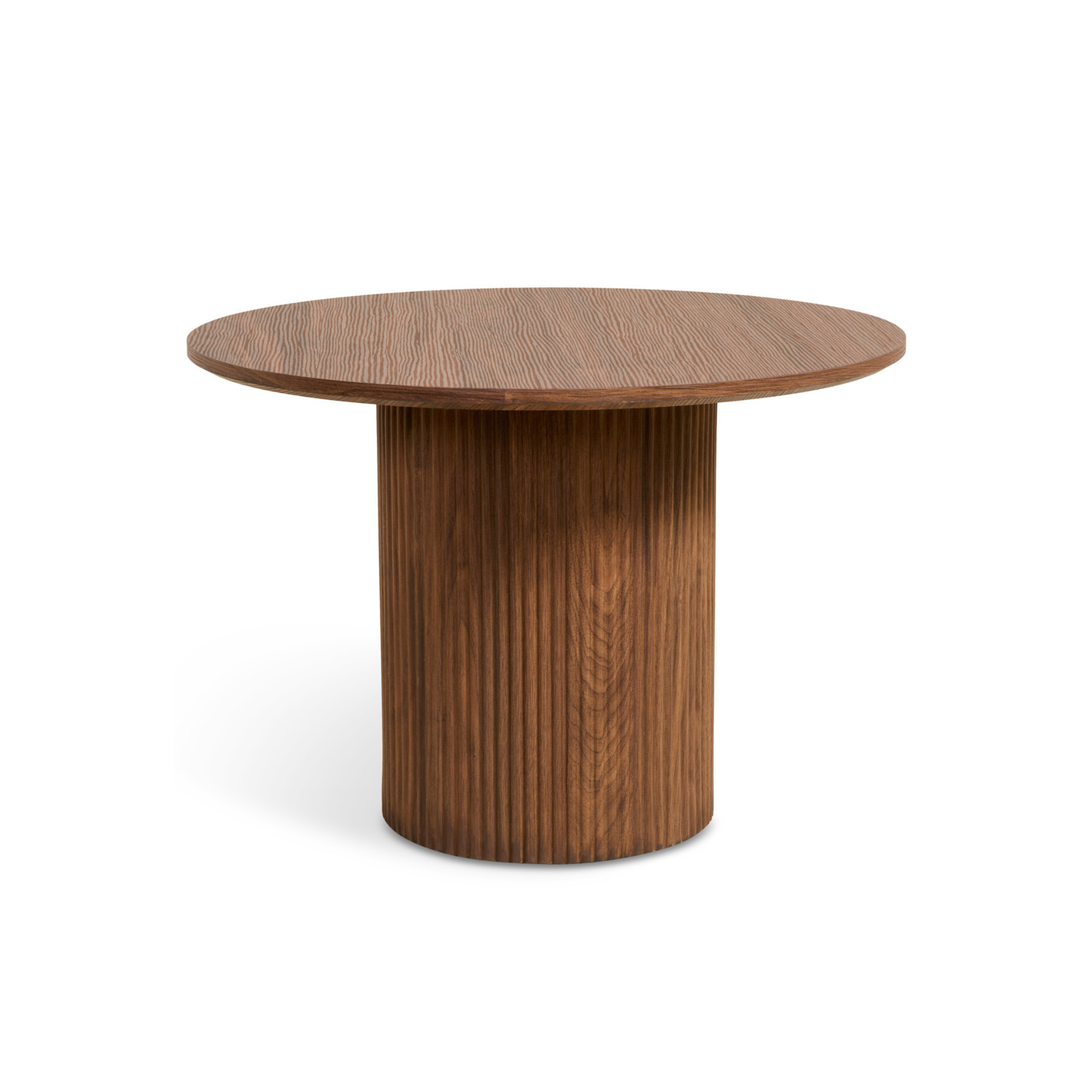 Bijzettafel Nora - Ø60cm Walnoot