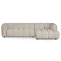 Hoekbank Fay - Beige Rechts