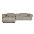 Hoekbank Sofia - Beige Links