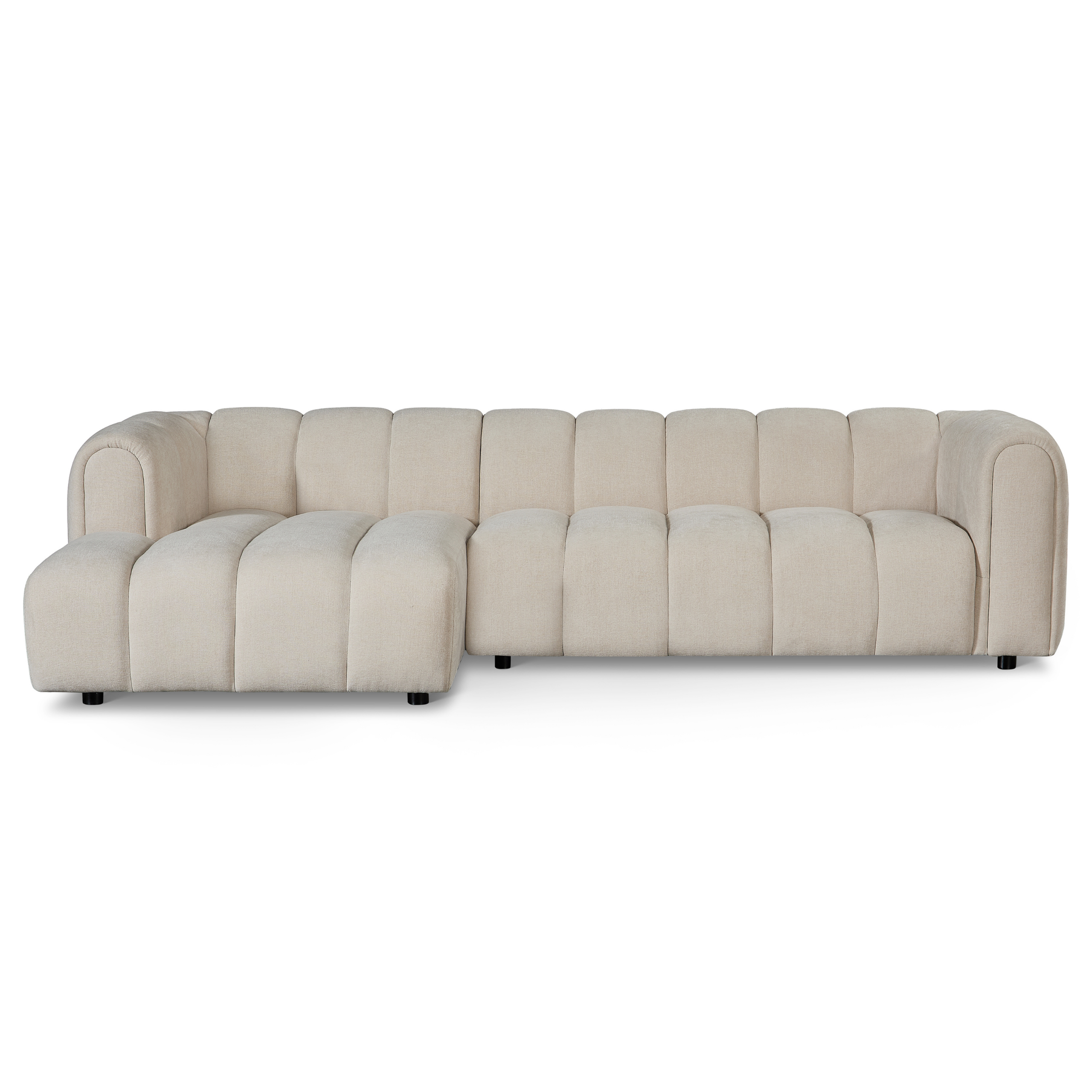 Hoekbank Fay - Beige Links