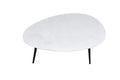 Organic Marble White black 70cm