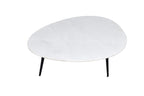 Organic Marble White black 70cm