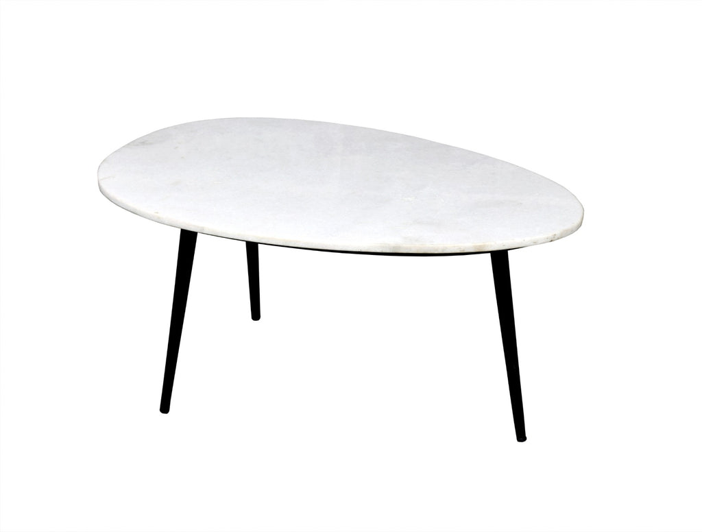 Organic Marble White black 70cm