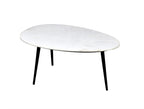 Organic Marble White black 70cm