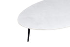 Organic Marble White black 70cm