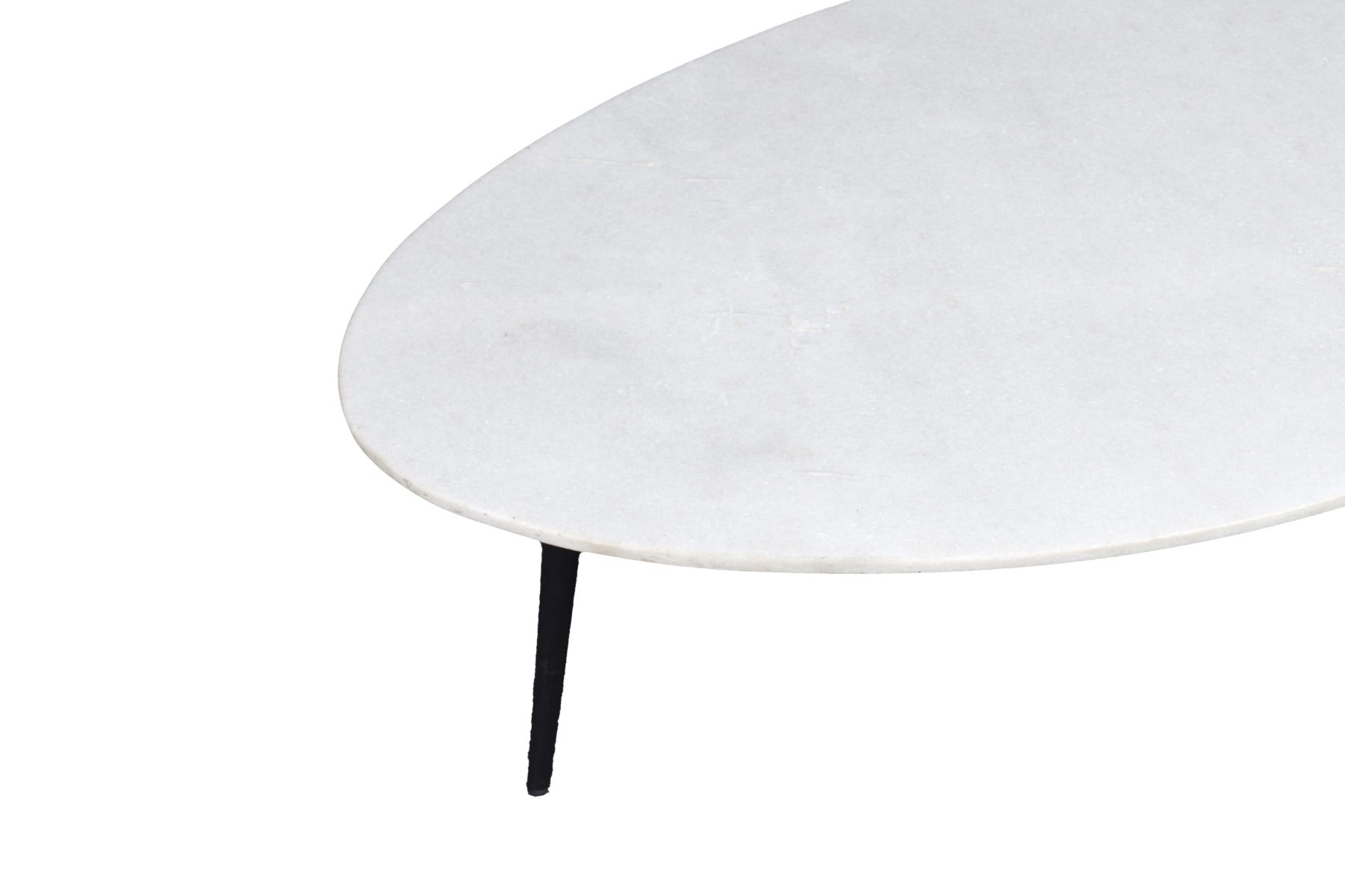 Organic Marble White black 70cm