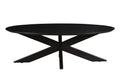 Oslo Oval Black130 cm