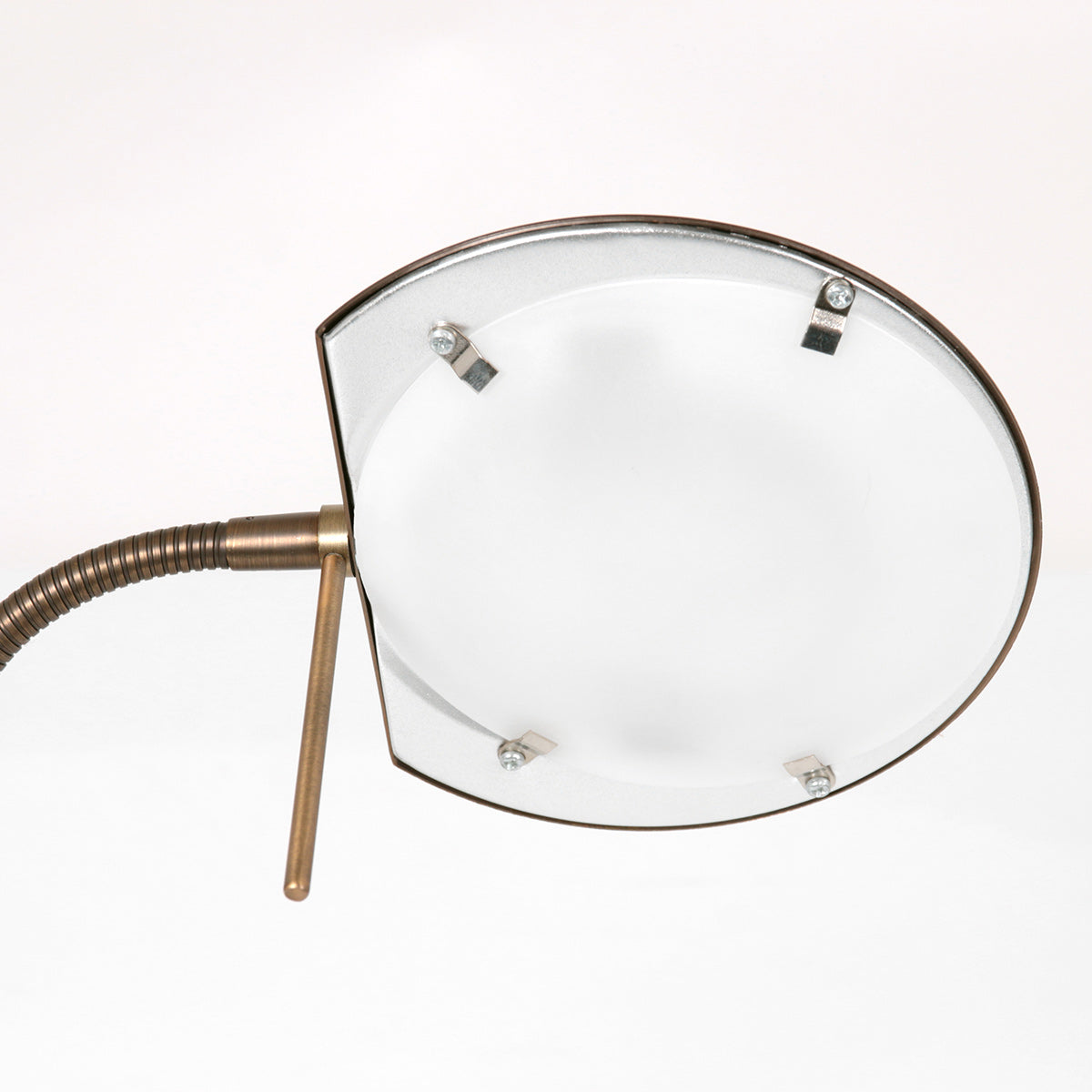 Bronskleurige tafellamp Biron 1315BR met draai dimmer