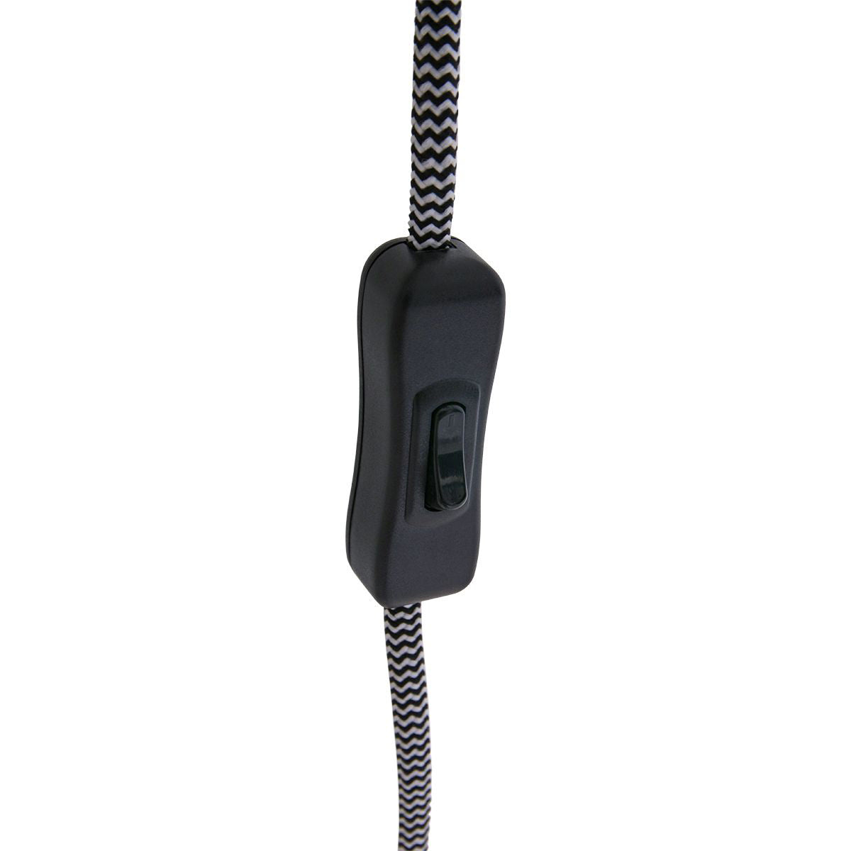 Zwarte klemlamp / wandlamp Nove 1320ZW met E27 fitting en schakelaar