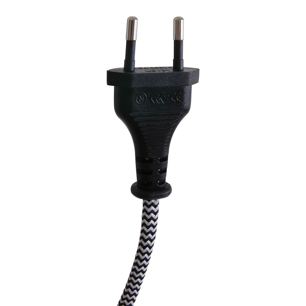 Zwarte klemlamp / wandlamp Nove 1320ZW met E27 fitting en schakelaar