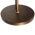 Bronzen vloerlamp Nove 1322BR met goudkleurige details E27