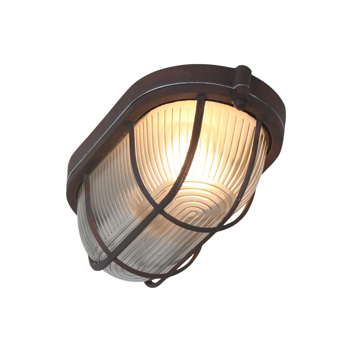 Plafondlamp wandlamp Lisanne 1340B Bruin E27