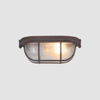 Plafondlamp wandlamp Lisanne 1340B Bruin E27