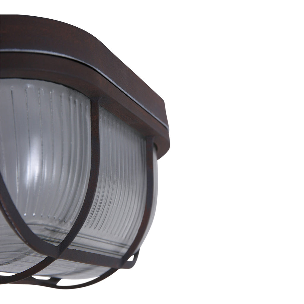 Plafondlamp wandlamp Lisanne 1340B Bruin E27