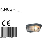 Plafondlamp wandlamp Lisanne 1340G Grijs E27