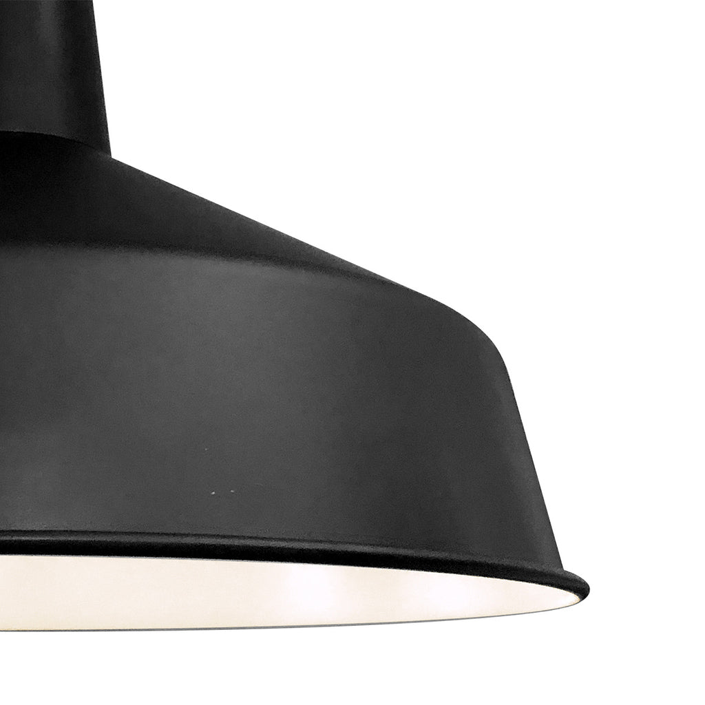 Hanglamp Black moon 1443ZW Zwart Ø40cm E27 fitting