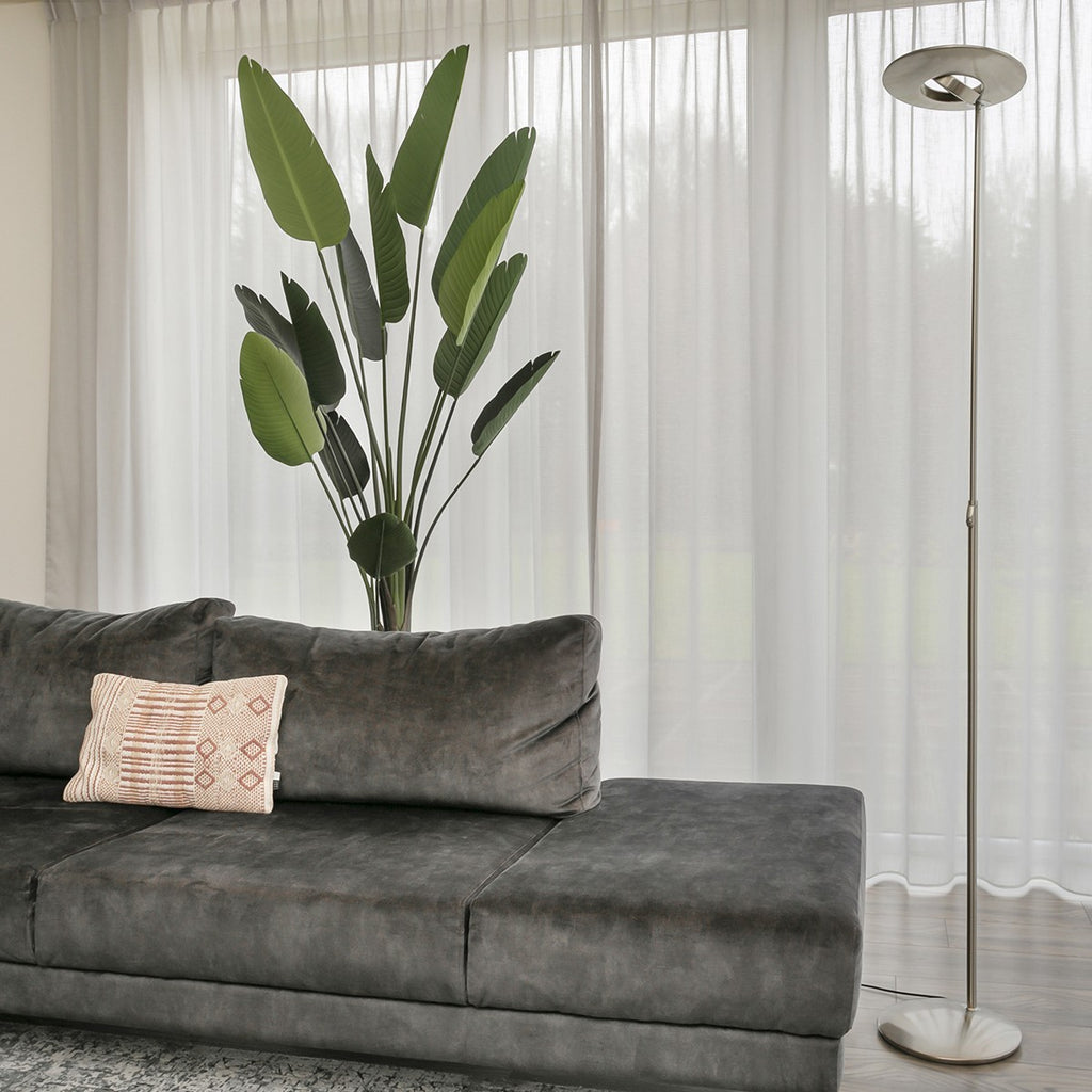 Vloerlamp Zenith 1477ST Staal