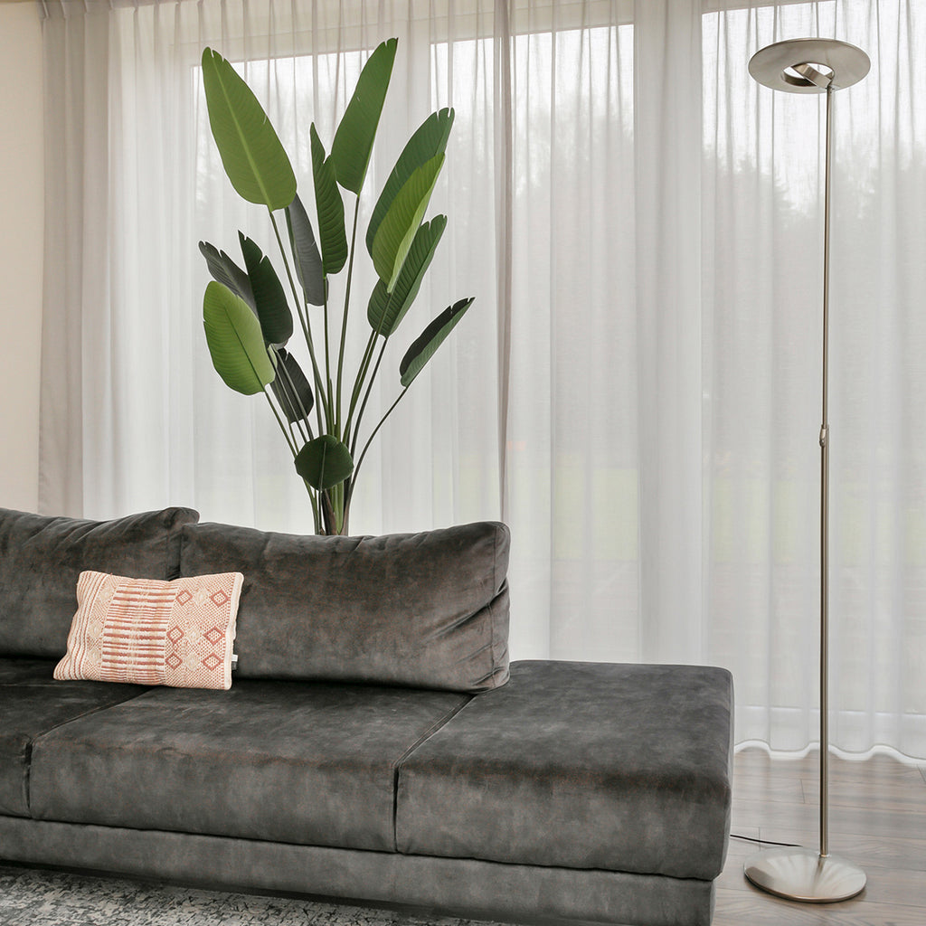 Vloerlamp Zenith 1477ST Staal