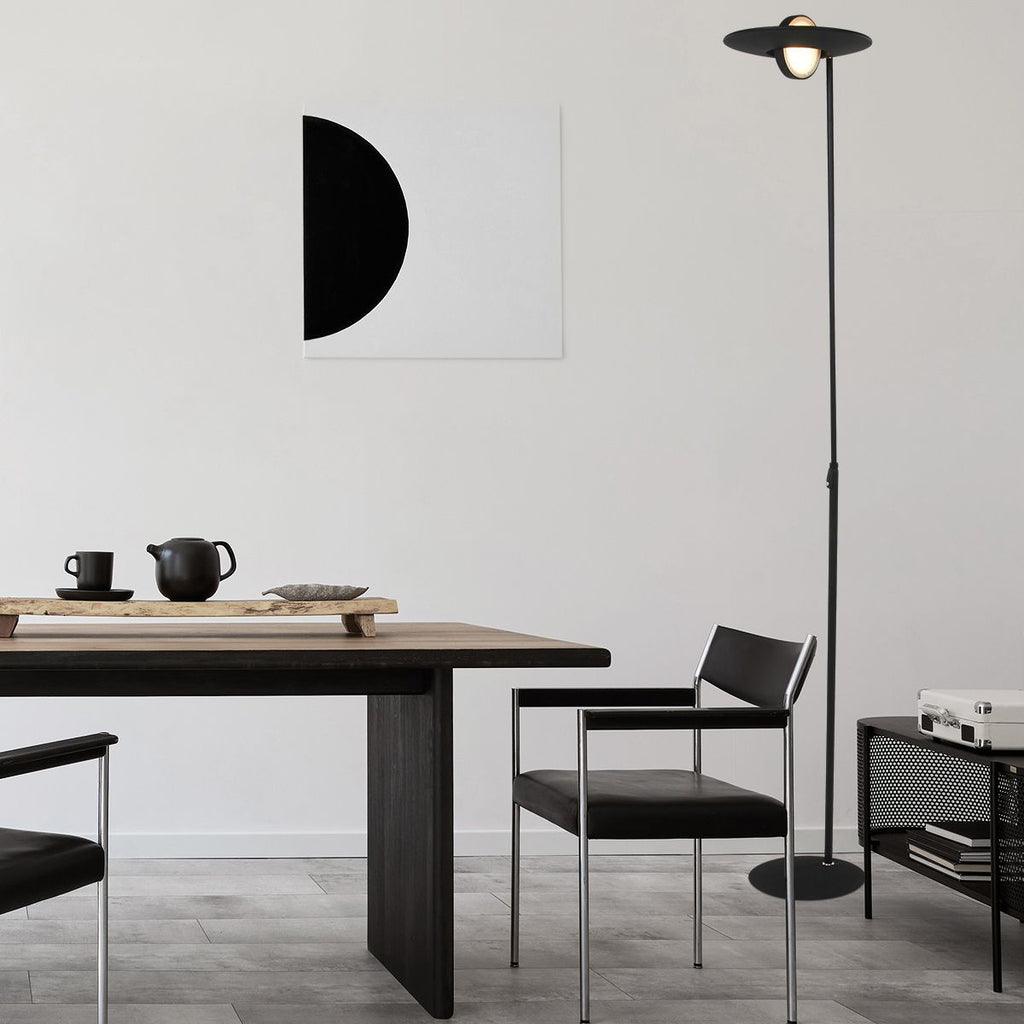 Vloerlamp Zenith 1477ZW Zwart