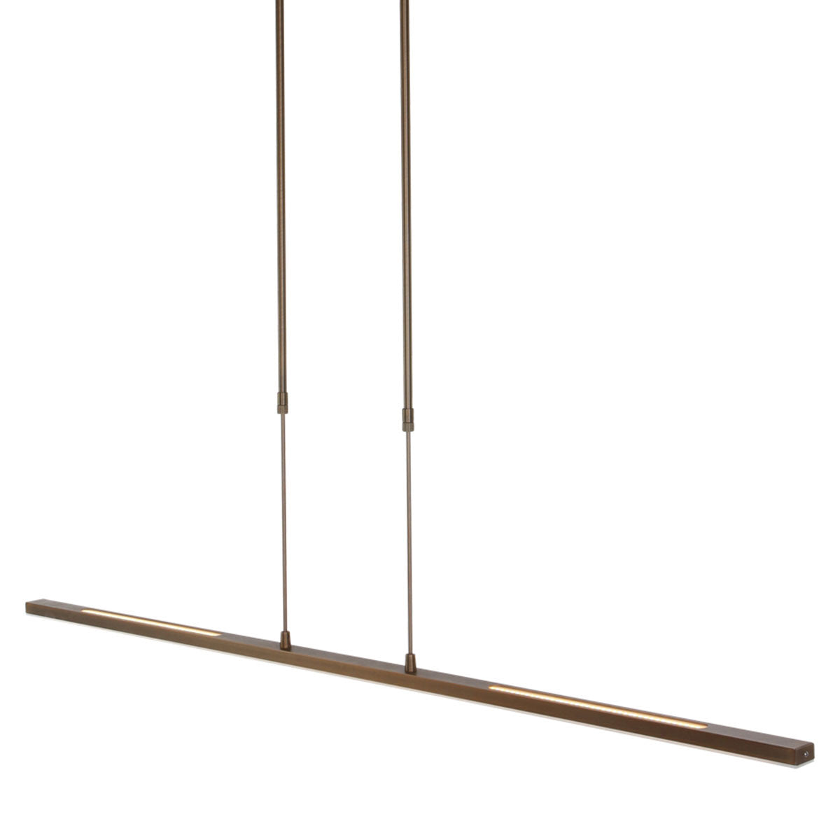 Hanglamp Zelena 1482BR bronzen LED lamp met instelbaar licht