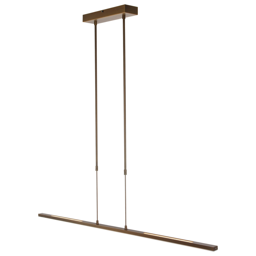 Hanglamp Zelena 1482BR bronzen LED lamp met instelbaar licht