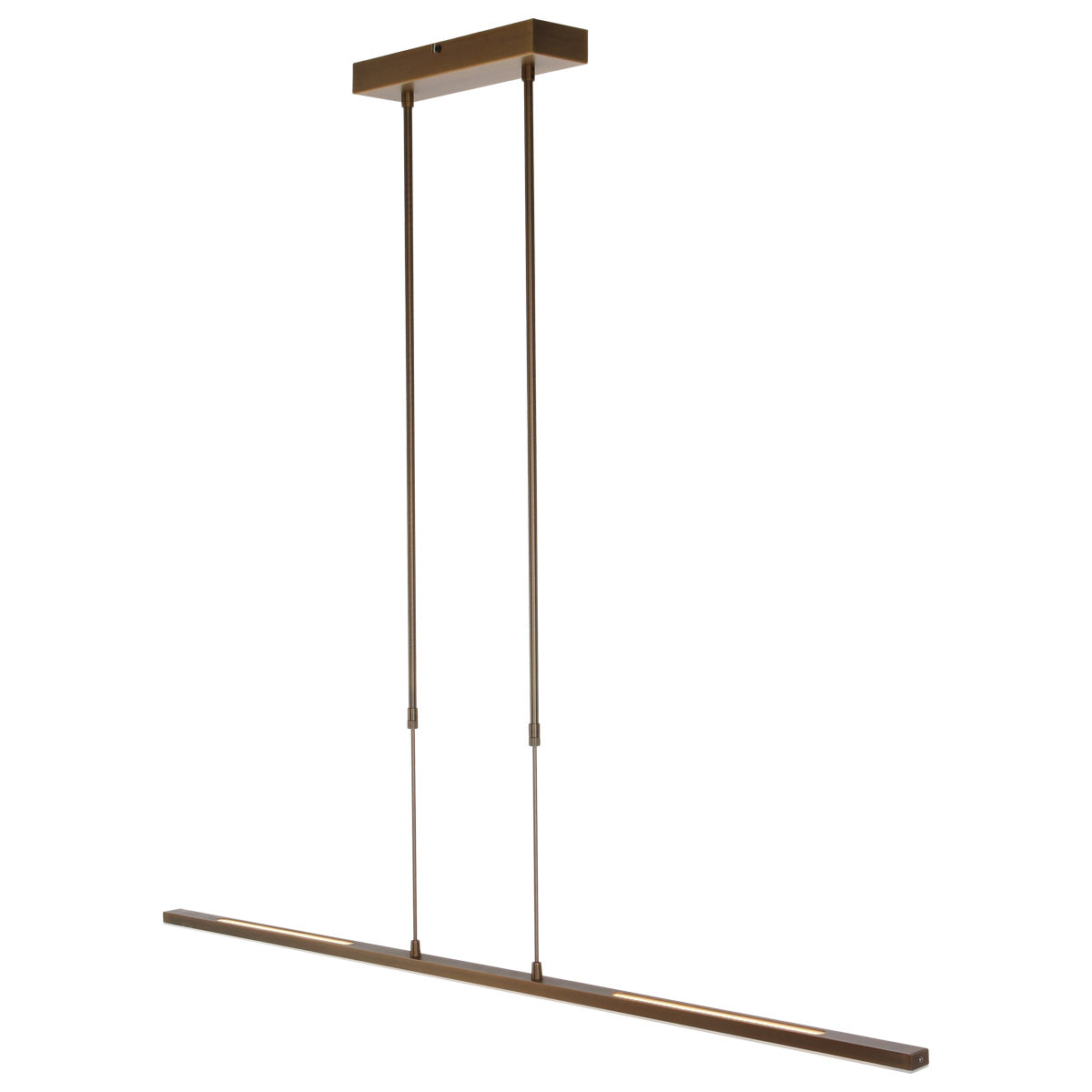 Hanglamp Zelena 1482BR bronzen LED lamp met instelbaar licht