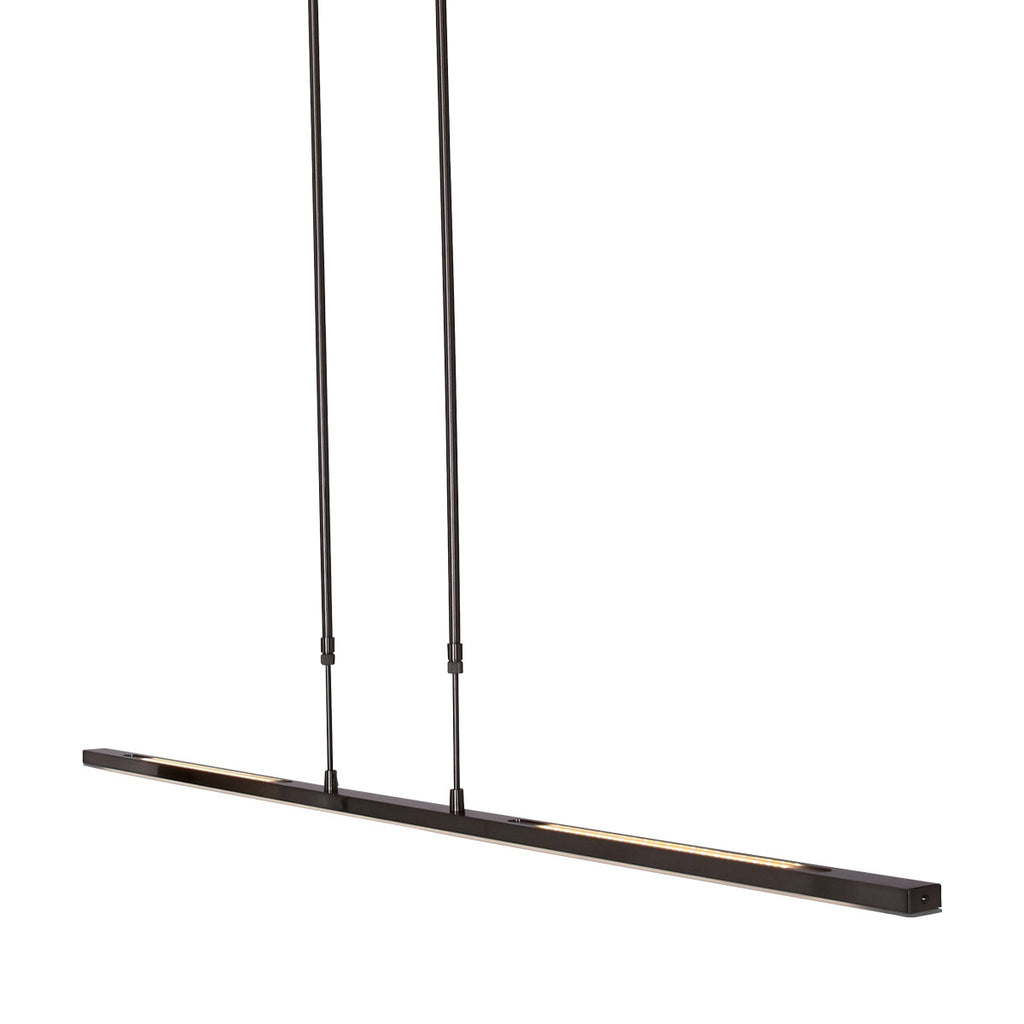 Hanglamp Zelena 1482ZW zwarte LED lamp met instelbaar licht
