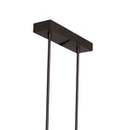 Hanglamp Zelena 1482ZW zwarte LED lamp met instelbaar licht