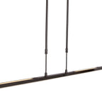 Hanglamp Zelena 1482ZW zwarte LED lamp met instelbaar licht