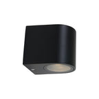 Buitenlamp Logan 1494ZW - compacte wandlamp in zwart aluminium