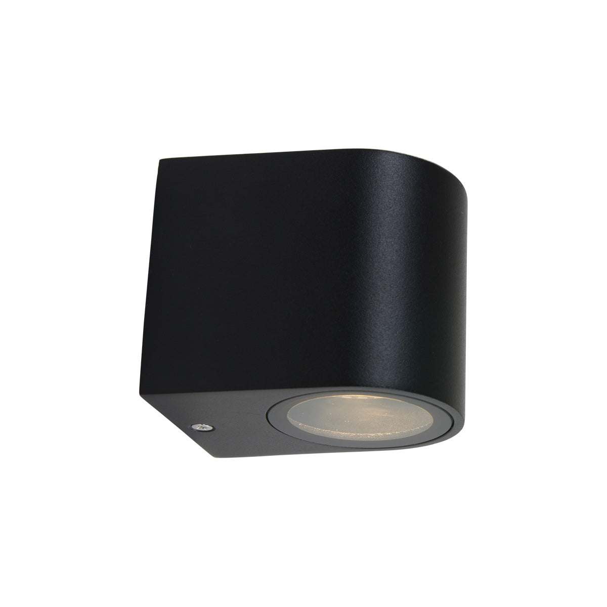 Buitenlamp Logan 1494ZW - compacte wandlamp in zwart aluminium
