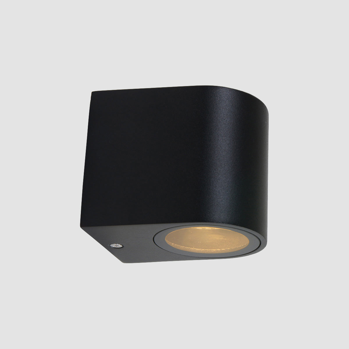 Buitenlamp Logan 1494ZW - compacte wandlamp in zwart aluminium