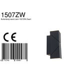 Buitenlamp Jack 1507ZW Zwart