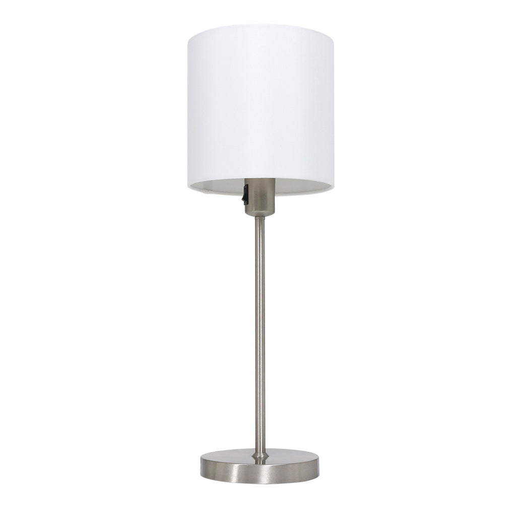 Tafellamp Noor 1563ST Staal met E27 fitting