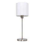 Tafellamp Noor 1563ST Staal met E27 fitting