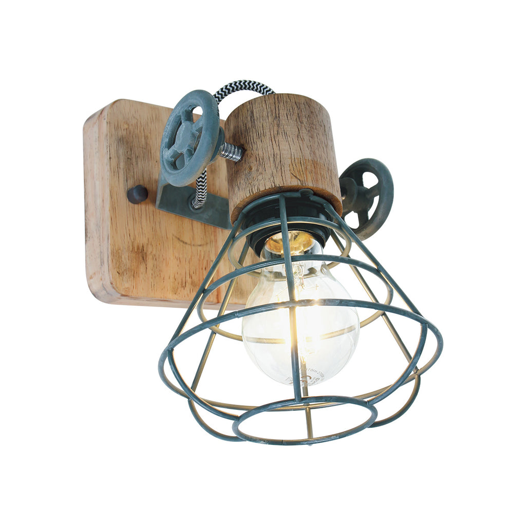 Wandlamp  Geurnesey 1578GR Grijs