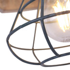 Wandlamp  Geurnesey 1578GR Grijs