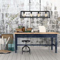 Zwarte hanglamp Buckley 1705ZW met 4 x een E27 fitting