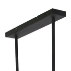 Zwarte hanglamp Buckley 1705ZW met 4 x een E27 fitting