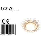 Plafondlamp Aura 1894W Rotan