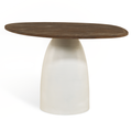Eettafel Bora - Ø140cm Bruin