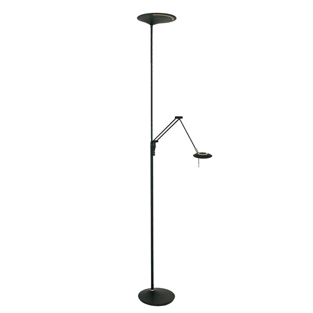 Vloerlamp Zodiac 2107ZW Zwart