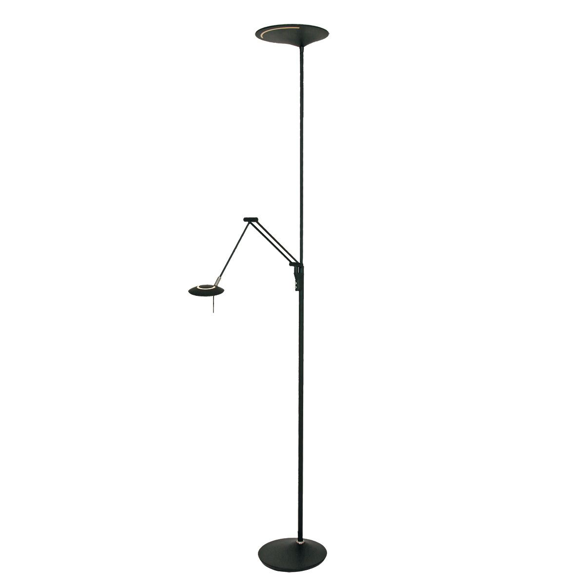 Vloerlamp Zodiac 2107ZW Zwart