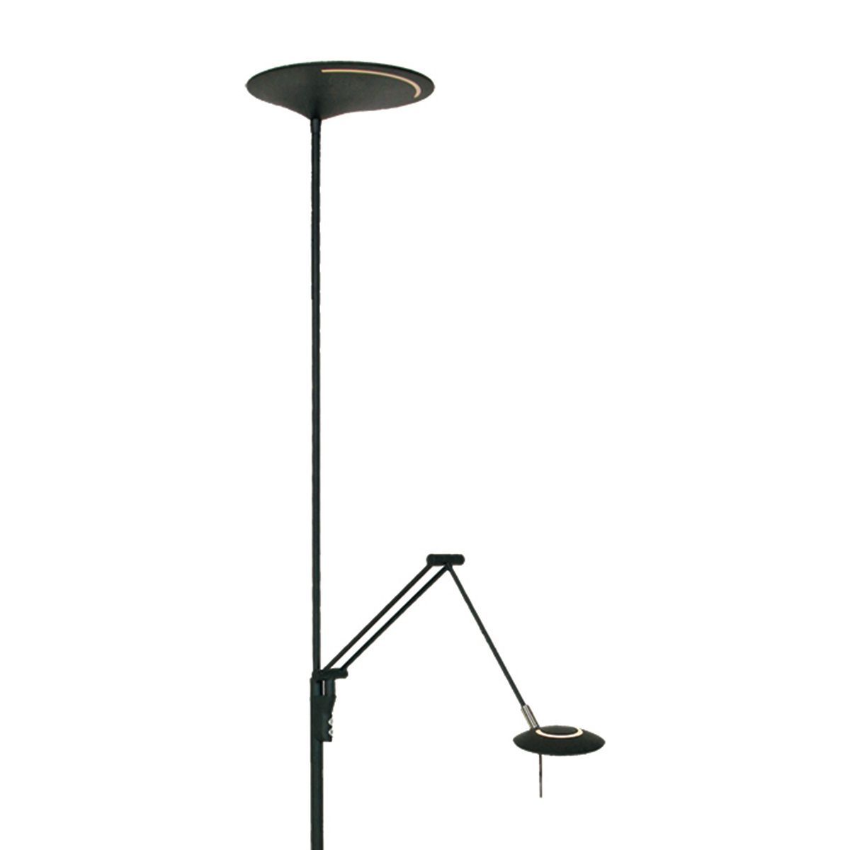 Vloerlamp Zodiac 2107ZW Zwart