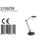 Tafellamp Zodiac 2109ZW Zwart