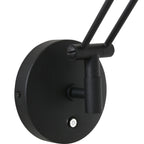 Wandlamp Zodiac 2110ZW Zwart Dimbaar draaibaar kantelbaar