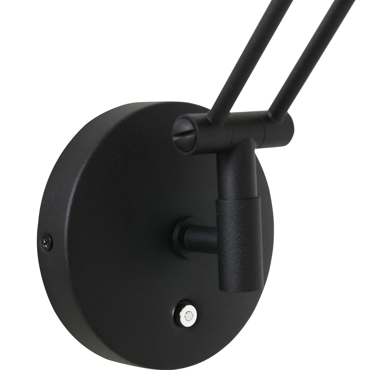 Wandlamp Zodiac 2110ZW Zwart Dimbaar draaibaar kantelbaar