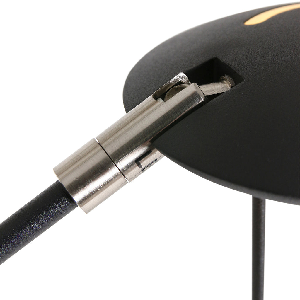 Wandlamp Zodiac 2110ZW Zwart Dimbaar draaibaar kantelbaar